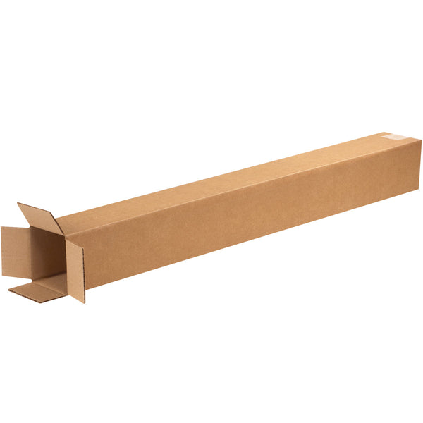 4" x 4" x 36" Kraft Single Wall 32 ECT Corrugated RSC Boxes