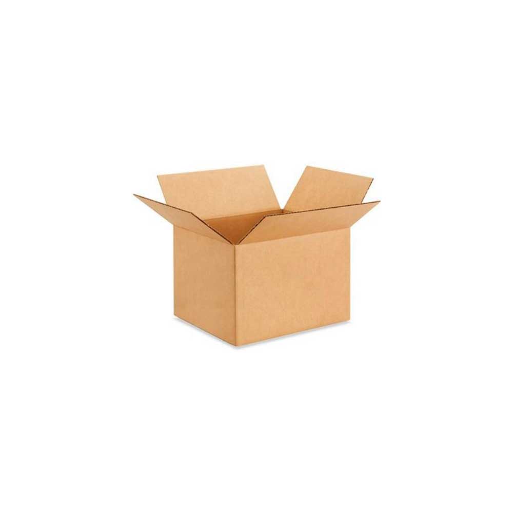 13" x 13" x 4-1/2" Kraft Single Wall 32 ECT Corrugated RSC Boxes