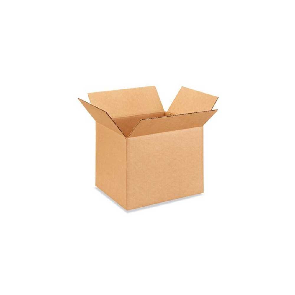 12" x 10" x 10" Kraft Single Wall 32 ECT Corrugated RSC Boxes