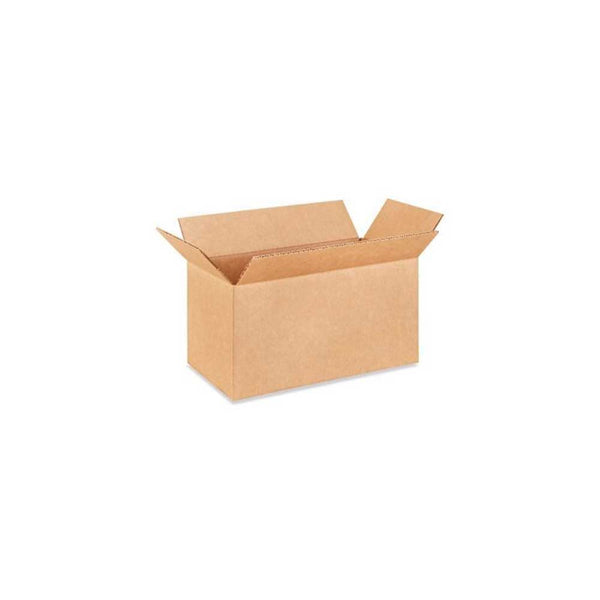 12-1/2" x 7" x 7" Kraft Single Wall 32 ECT Corrugated RSC Boxes
