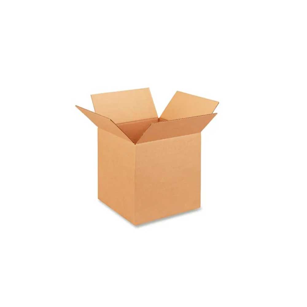 12-3/4" x 12-3/4" x 13-1/2" Kraft Single Wall 32 ECT Corrugated RSC Boxes