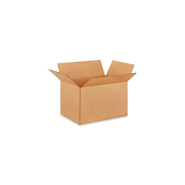 12-3/4" x 9-5/16" x 8-11/16" Kraft Single Wall 32 ECT Corrugated RSC Boxes