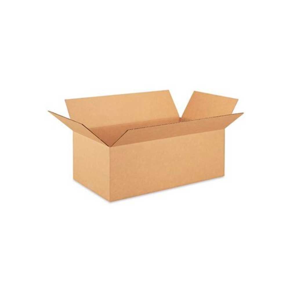 25" x 14" x 8" Kraft Single Wall 32 ECT Corrugated RSC Boxes