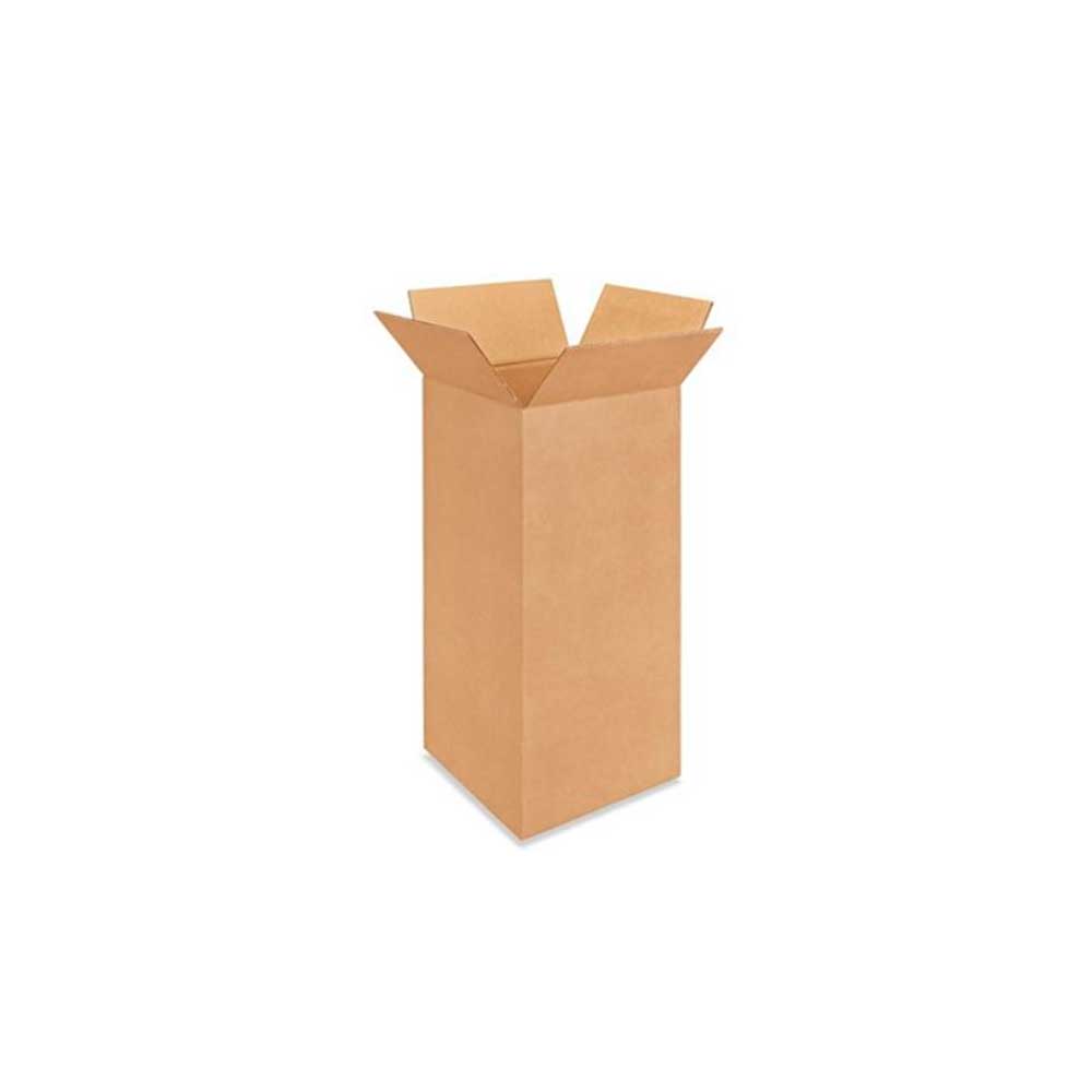 12" x 12" x 27" Kraft Single Wall 32 ECT Corrugated RSC Boxes