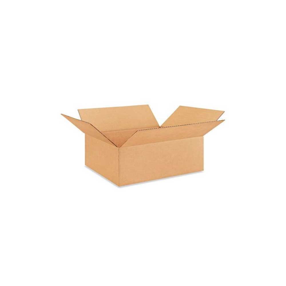 14-1/2" x 13" x 4-1/2" Kraft Single Wall 32 ECT Corrugated RSC Boxes