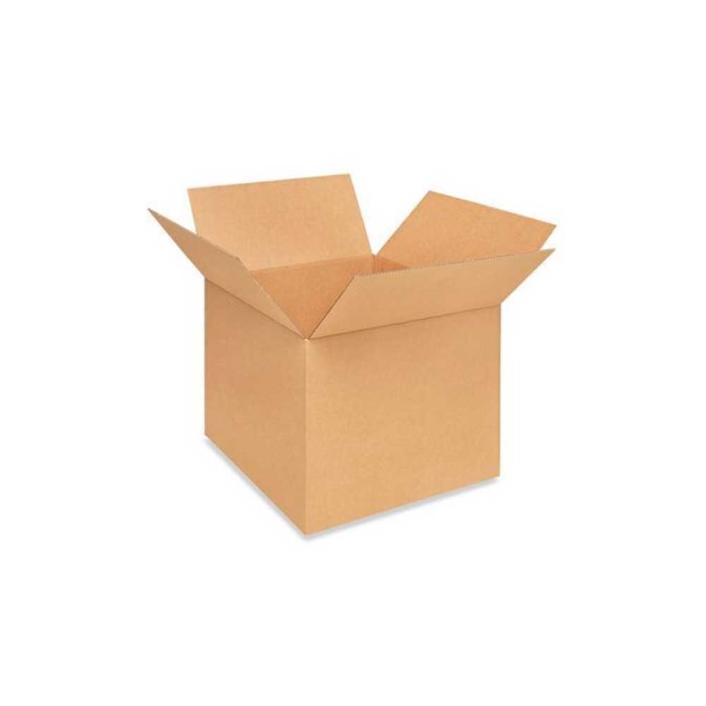 22" x 22" x 18" Kraft Single Wall 200# Corrugated RSC Boxes