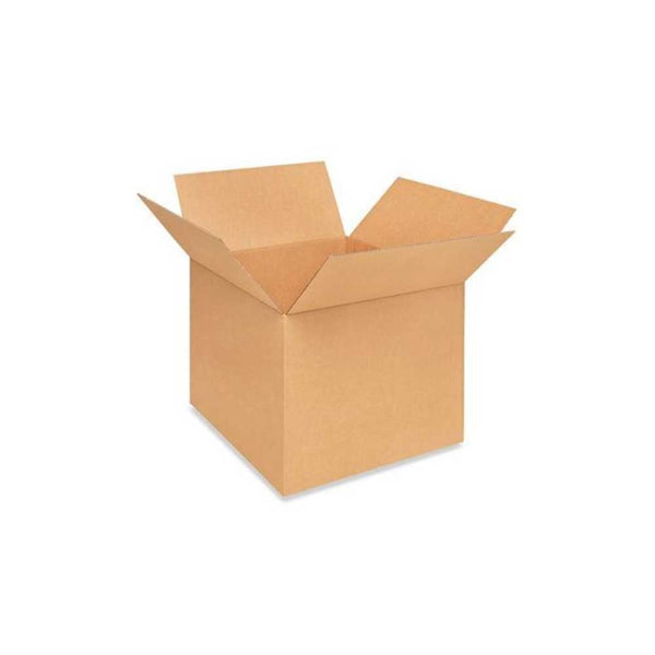 22" x 22" x 18" Kraft Single Wall 200# Corrugated RSC Boxes