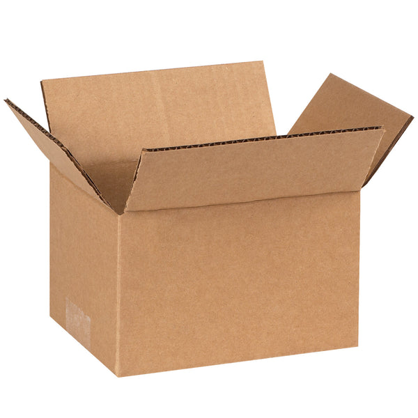 6" x 4" x 3" Kraft Single Wall 32 ECT Corrugated RSC Boxes