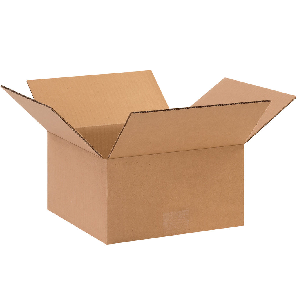6" x 6" x 3" Kraft Single Wall 32 ECT Corrugated RSC Boxes