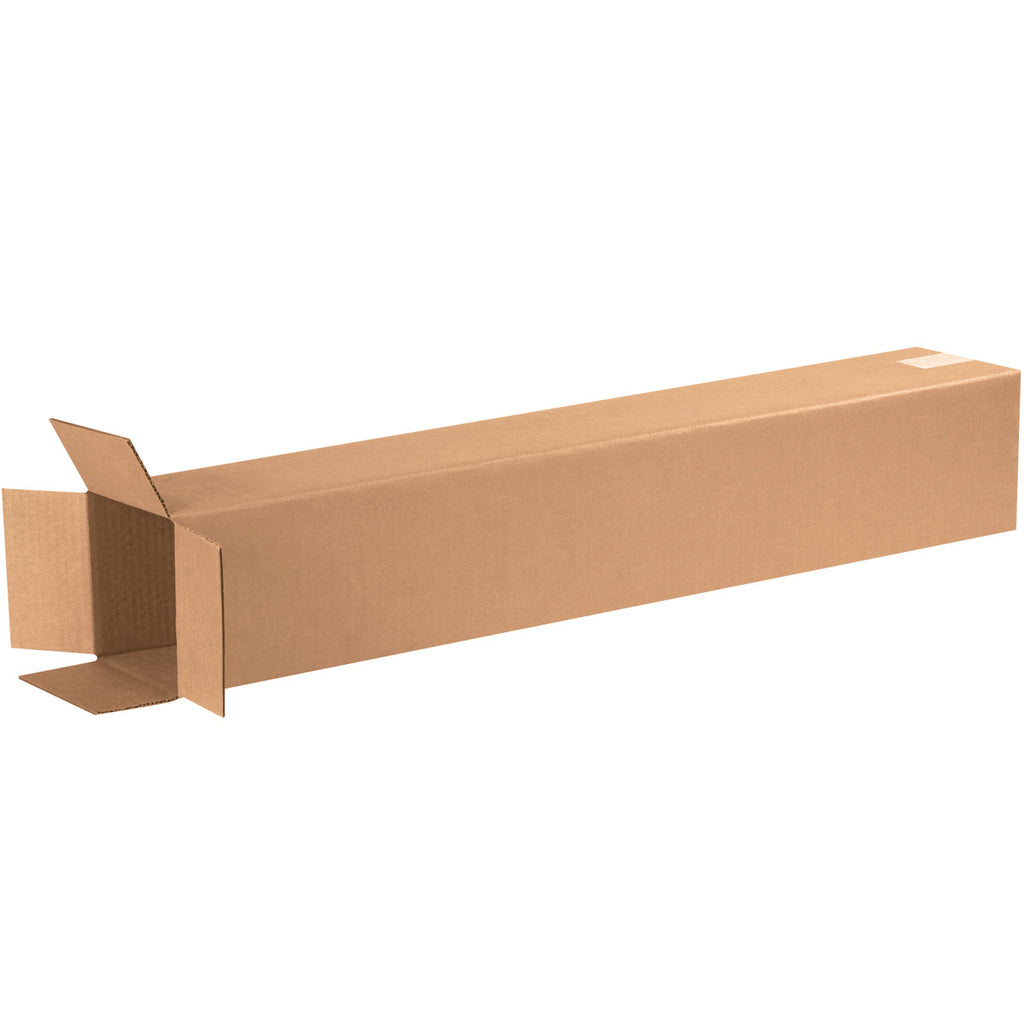 6" x 6" x 36" Kraft Single Wall 32 ECT Corrugated RSC Boxes