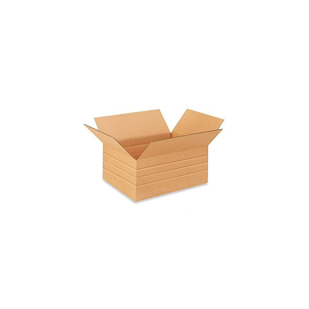 17" x 15" x 8-1/2" Kraft Single Wall 32 ECT Corrugated RSC Boxes