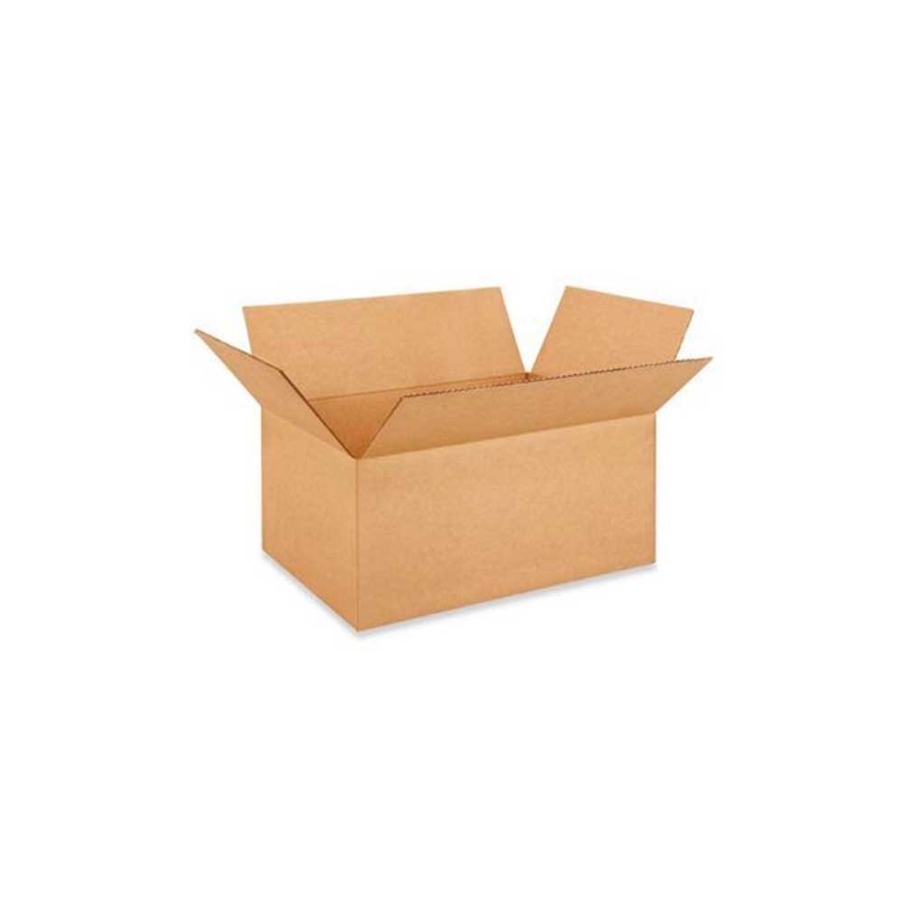 17-1/2" x 12-13/16" x 8-1/2" Kraft Single Wall 32 ECT Corrugated RSC Boxes
