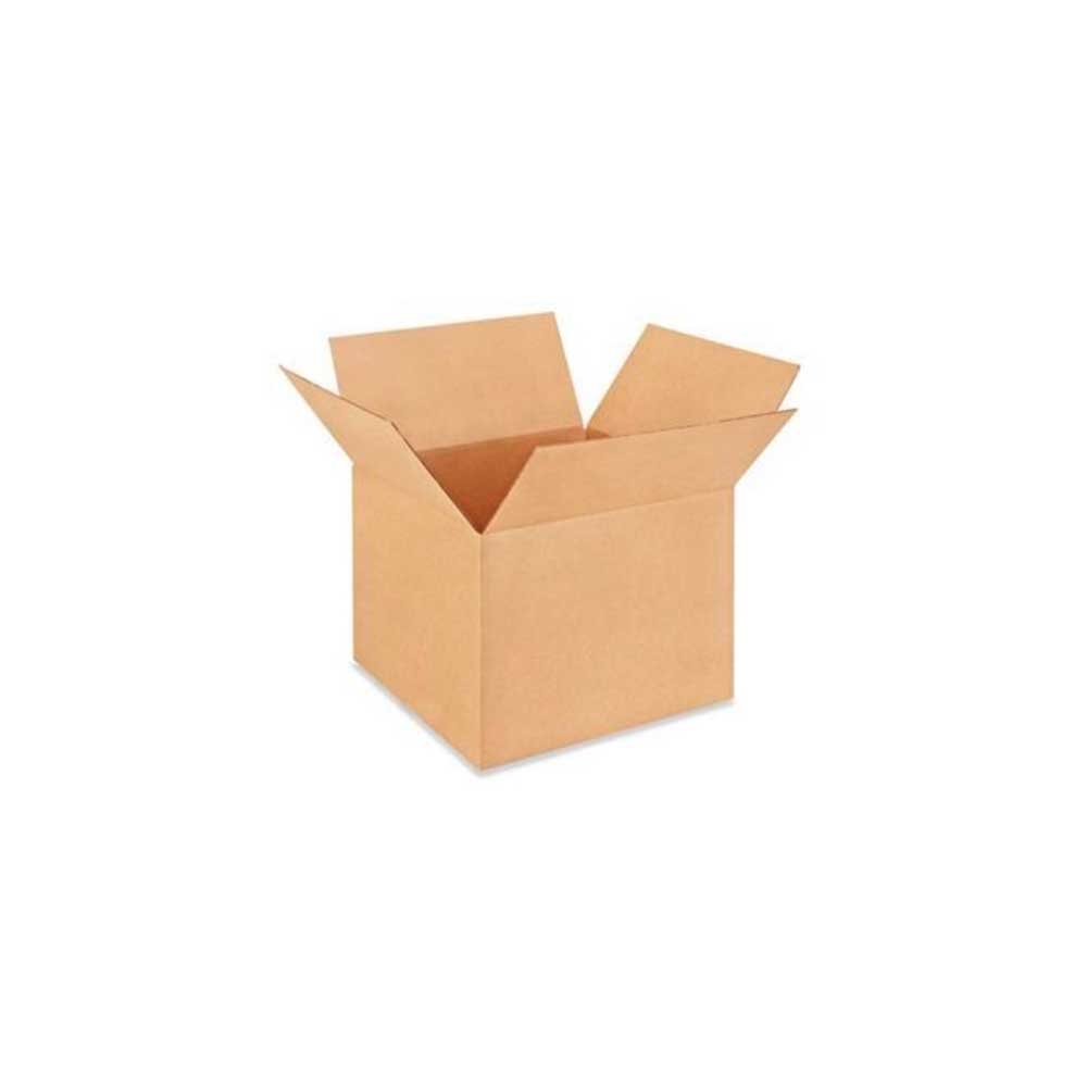 22" x 22" x 16" Kraft Single Wall 200# Corrugated RSC Boxes