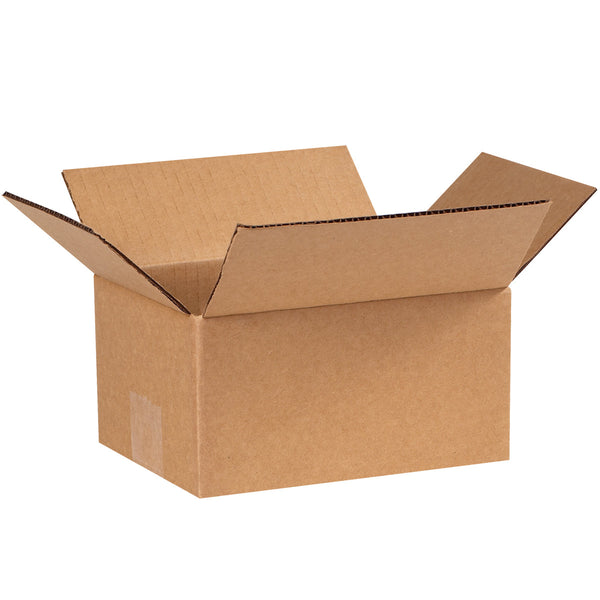 7" x 6" x 4" Kraft Single Wall 32 ECT Corrugated RSC Boxes