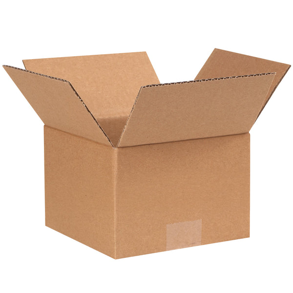7" x 7" x 5" Kraft Single Wall 32 ECT Corrugated RSC Boxes