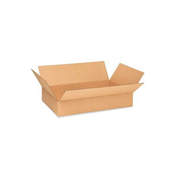 35" x 19" x 5" Kraft Single Wall 200# Corrugated RSC Boxes