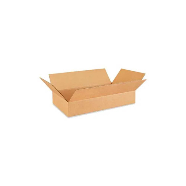 23-1/2" x 14" x 4" Kraft Single Wall 32 ECT Corrugated RSC Boxes