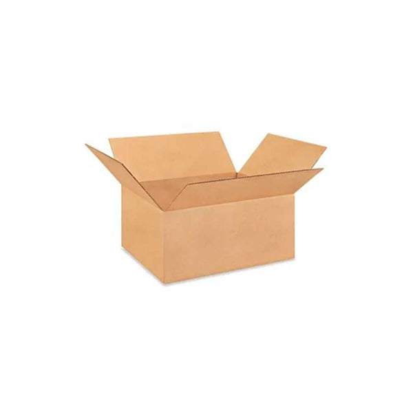 19-3/4" x 14-3/4" x 10-1/8" Kraft Single Wall 32 ECT Corrugated RSC Boxes