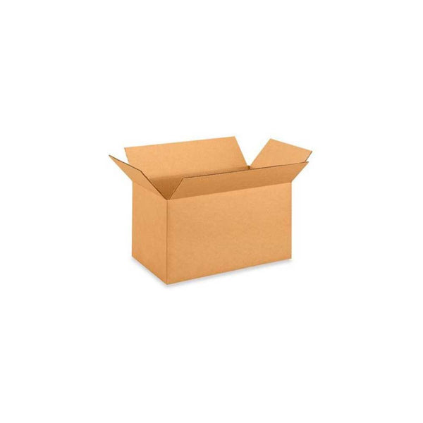 13-1/2" x 7-1/2" x 7-1/2" Kraft Single Wall 32 ECT Corrugated RSC Boxes