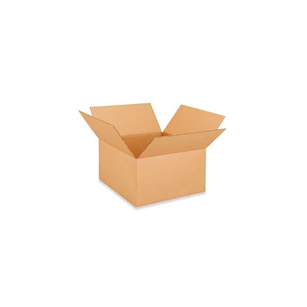 13" x 13" x 7-1/2" Kraft Single Wall 32 ECT Corrugated RSC Boxes