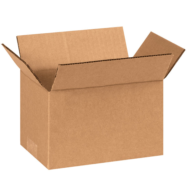 8" x 5" x 4" Kraft Single Wall 32 ECT Corrugated RSC Boxes