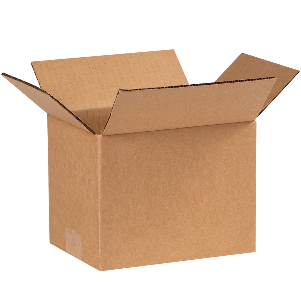 8" x 6" x 6" Kraft Single Wall 32 ECT Corrugated RSC Boxes