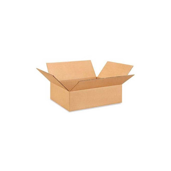 17-1/4" x 13" x 4-7/8" Kraft Single Wall 32 ECT Corrugated RSC Boxes