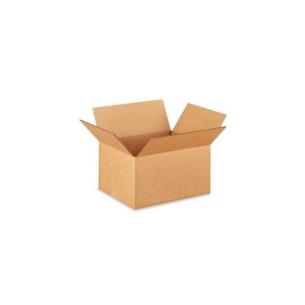 12-1/4" x 9-1/4" x 6-1/4" Kraft Single Wall 32 ECT Corrugated RSC Boxes