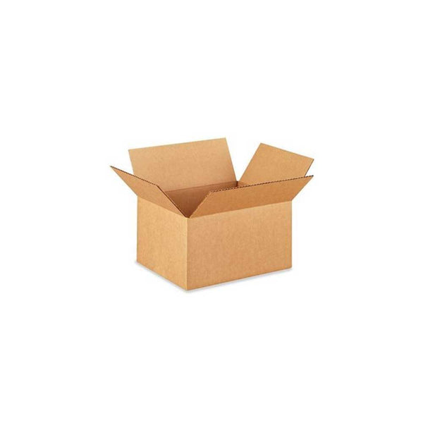12-1/4" x 9-1/4" x 6-1/4" Kraft Single Wall 32 ECT Corrugated RSC Boxes