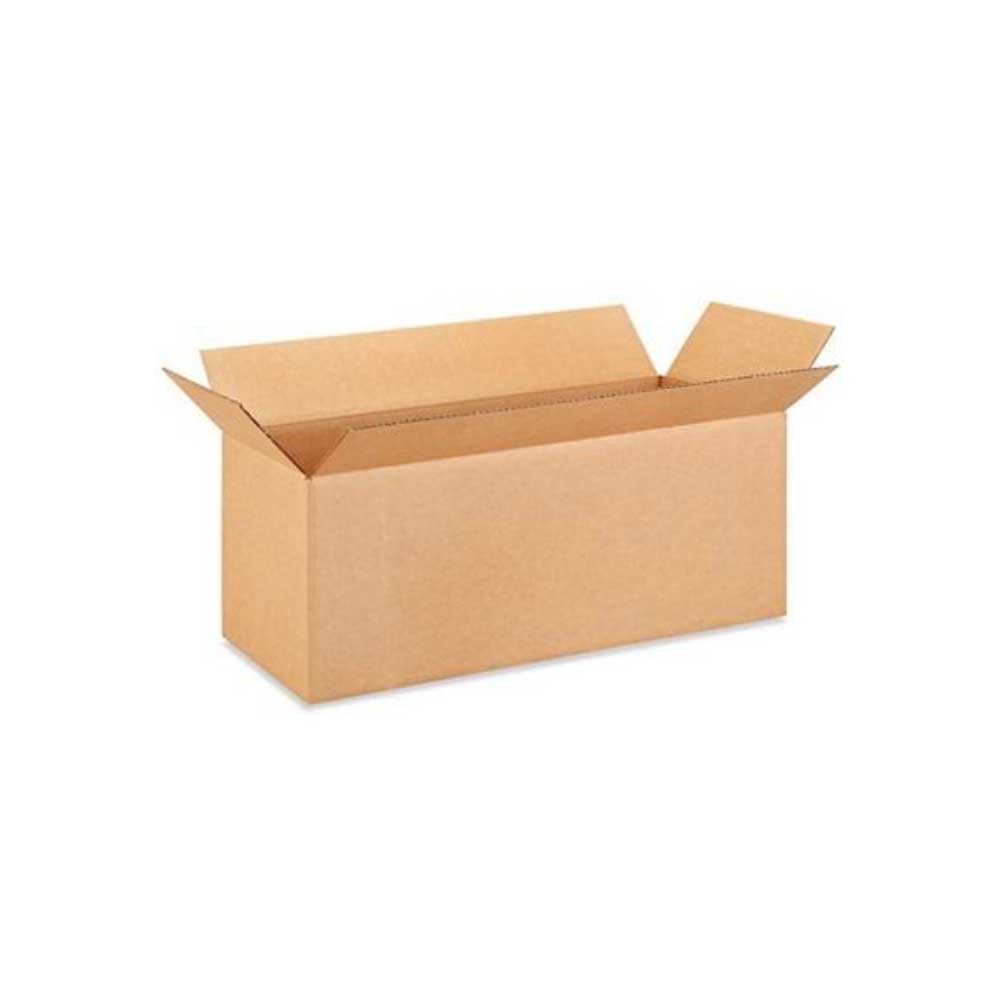 26" x 10" x 10" Kraft Single Wall 200# Corrugated RSC Boxes