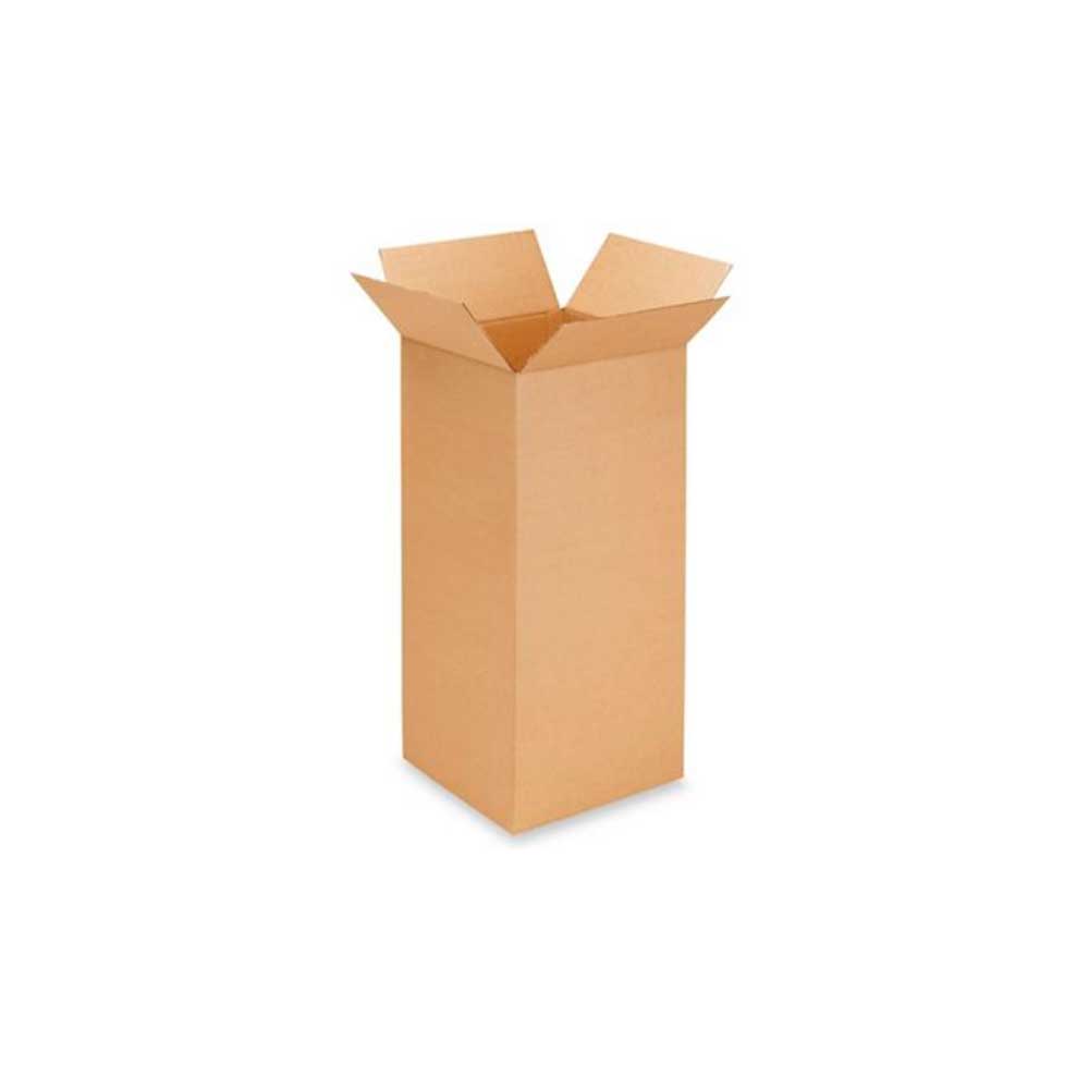 16" x 16" x 34" Kraft Single Wall 200# Corrugated RSC Boxes