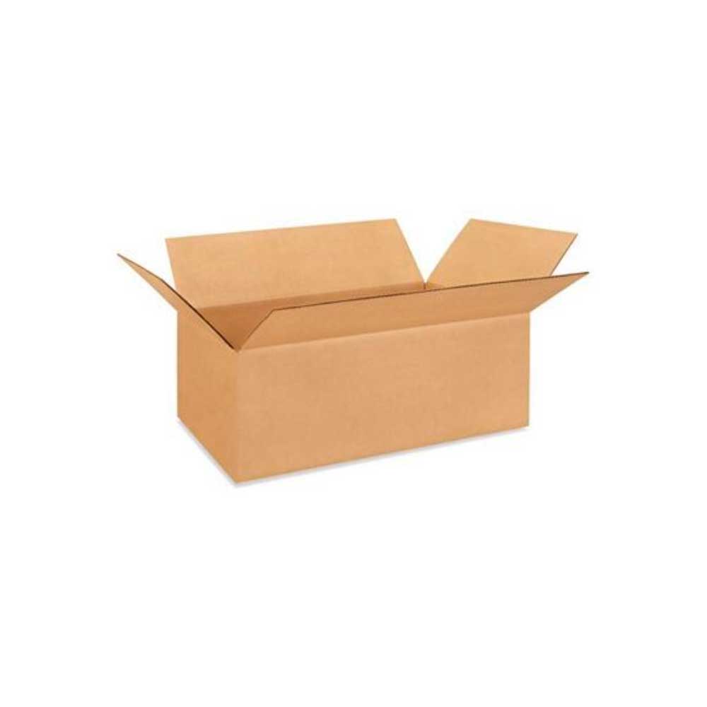 24" x 14" x 8" Kraft Single Wall 32 ECT Corrugated RSC Boxes