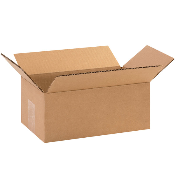 9" x 5" x 3" White Exterior / Kraft Interior Single Wall 32 ECT Corrugated OEM Mailers