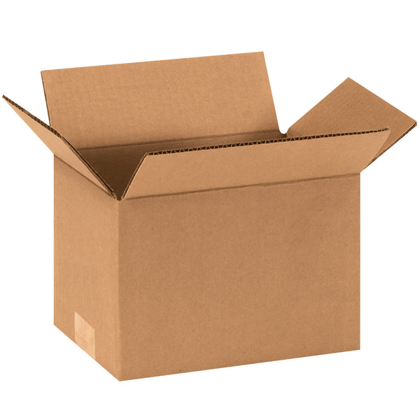 9" x 6" x 6" Kraft Single Wall 32 ECT Corrugated RSC Boxes