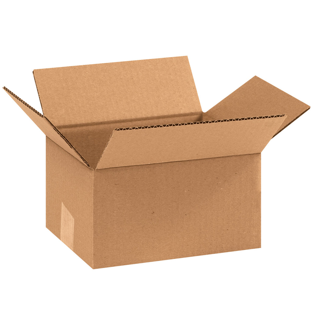 9" x 7" x 5" Kraft Single Wall 32 ECT Corrugated RSC Boxes