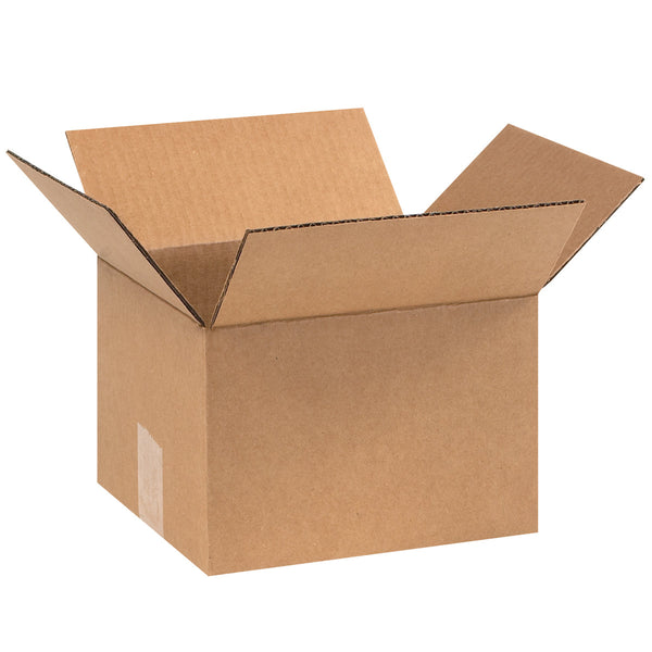 9" x 8" x 6" Kraft Single Wall 32 ECT Corrugated RSC Boxes