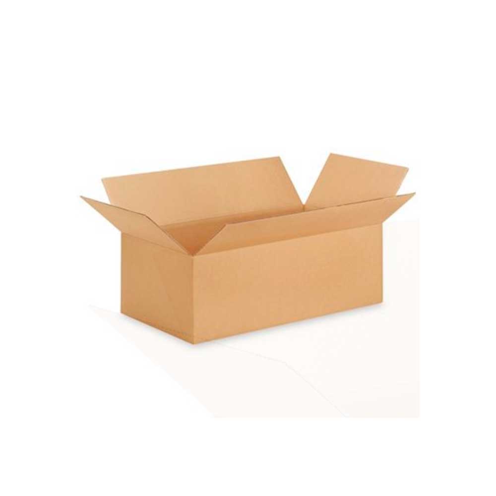 28" x 16" x 9" Kraft Single Wall 32 ECT Corrugated RSC Boxes