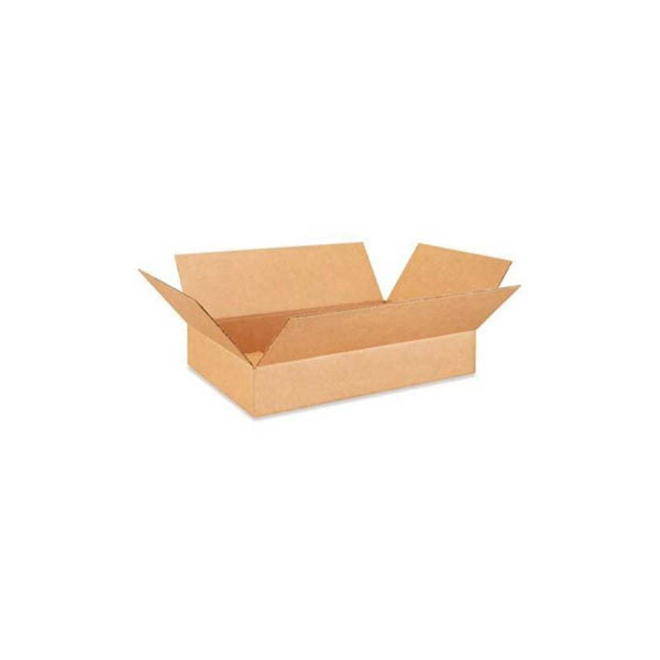24" x 16" x 4" Kraft Single Wall 32 ECT Corrugated RSC Boxes