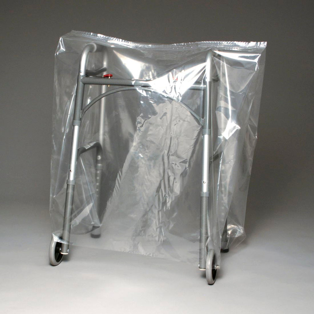 6-1/2" x 8" Clear on Roll, with Twist Tie 0.75 mil LDPE Utility Bags