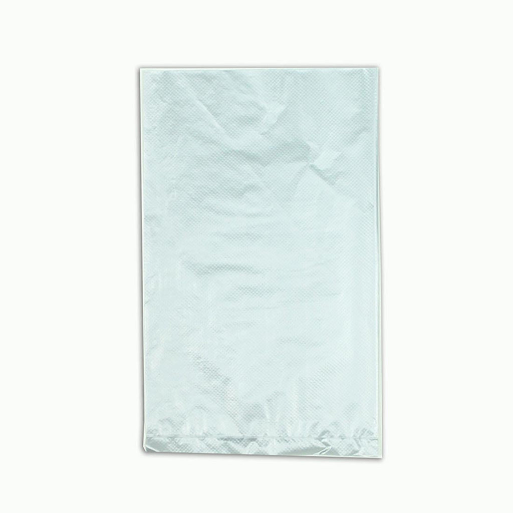 10" x 13" Silver 0.6 mil HDPE Merchandise Bags