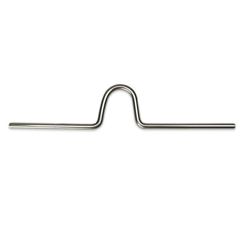 7-1/2" x 1-1/2" Stainless Steel Saddle Pack Hooks