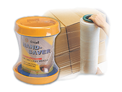 Yellow Hand-held Dispenser for Stretch Film