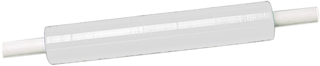 20" x 1000' White 80 gauge Extended Core Stretch Film
