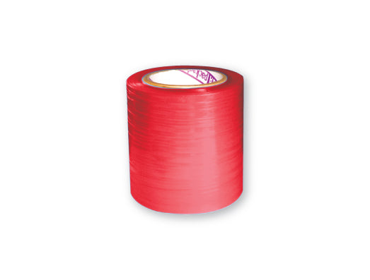 5" x 1000' Red Banding 80 gauge Mini Wrap Stretch Film