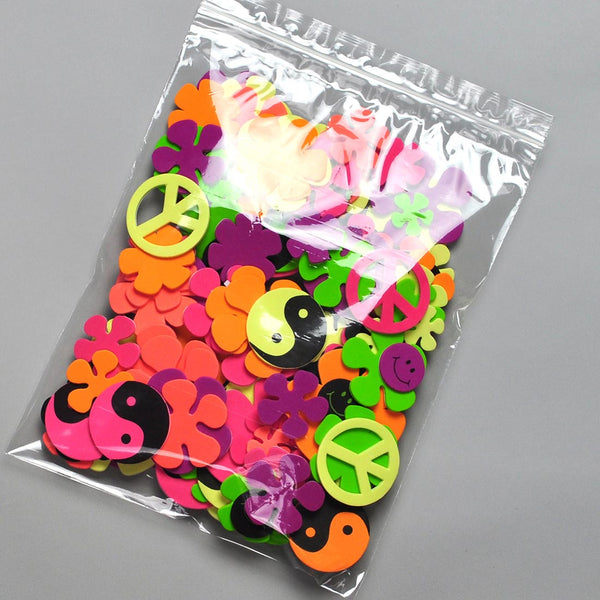 5" x 8" Clear with Hang Hole, Zipper 2 mil PP Reclosable Bags