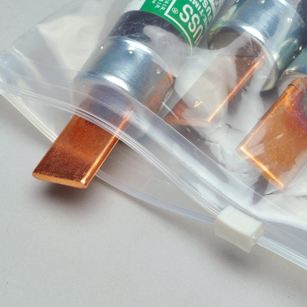 6" x 6" Clear Slide Seal 2.75 mil LDPE Slide Seal Bags