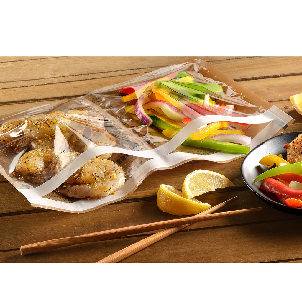 16" x 9" Spanish Print, Adhesive Food Bags