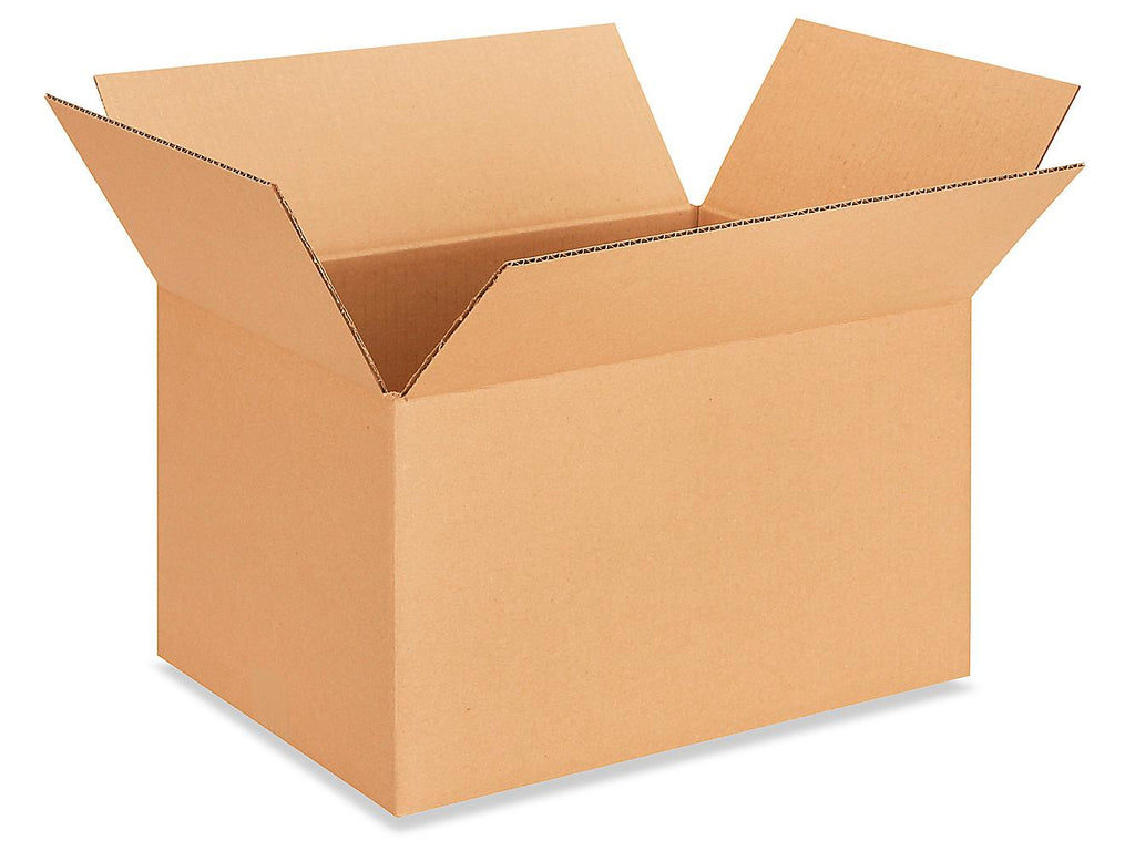 17-1/4" x 11-1/8" x 10" Kraft Single Wall 29 ECT Corrugated RSC Boxes