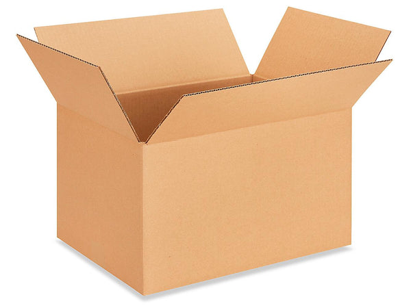 17-1/4" x 11-1/8" x 10" Kraft Single Wall 29 ECT Corrugated RSC Boxes