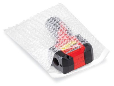 7" x 8-1/2" Clear Self-Seal Bubble Pouches